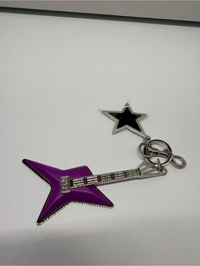 Versace Purple Star Guitar Keychain